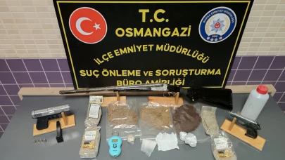 Bursa'da uyuşturucu operasyonu! 6 kişi gözaltına alındı
