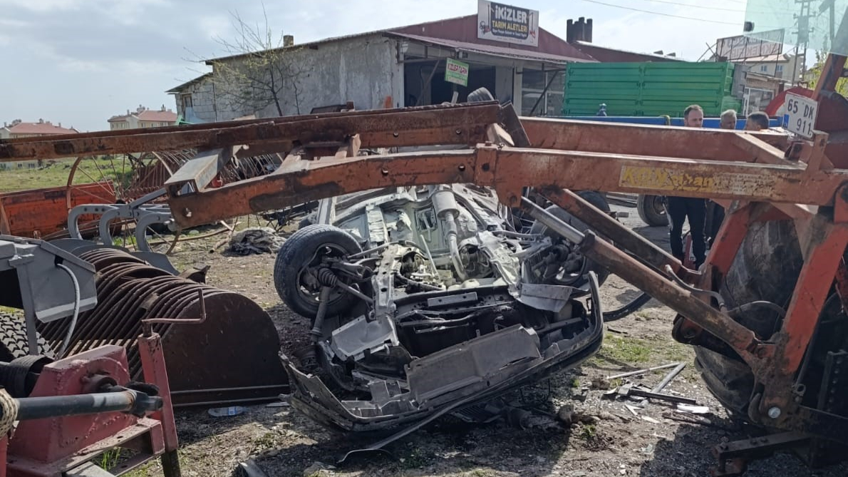 Van'da trafik kazası: 4 yaralı