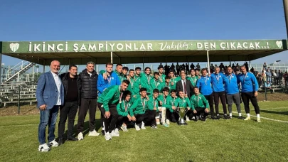 Başkan Çelik duyurdu: Bursaspor U17 takımı şampiyon oldu!