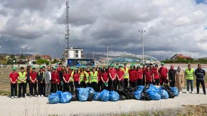 Selçuklu Belediyesi'nden çevre temizliği etkinliği