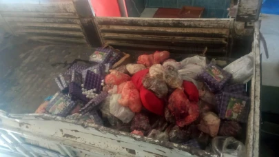 Gaziantep'te 1,5 ton bozuk et ele geçirildi