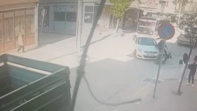 Bursa'da otomobil ile motosiklet çarpıştı! 1 yaralı
