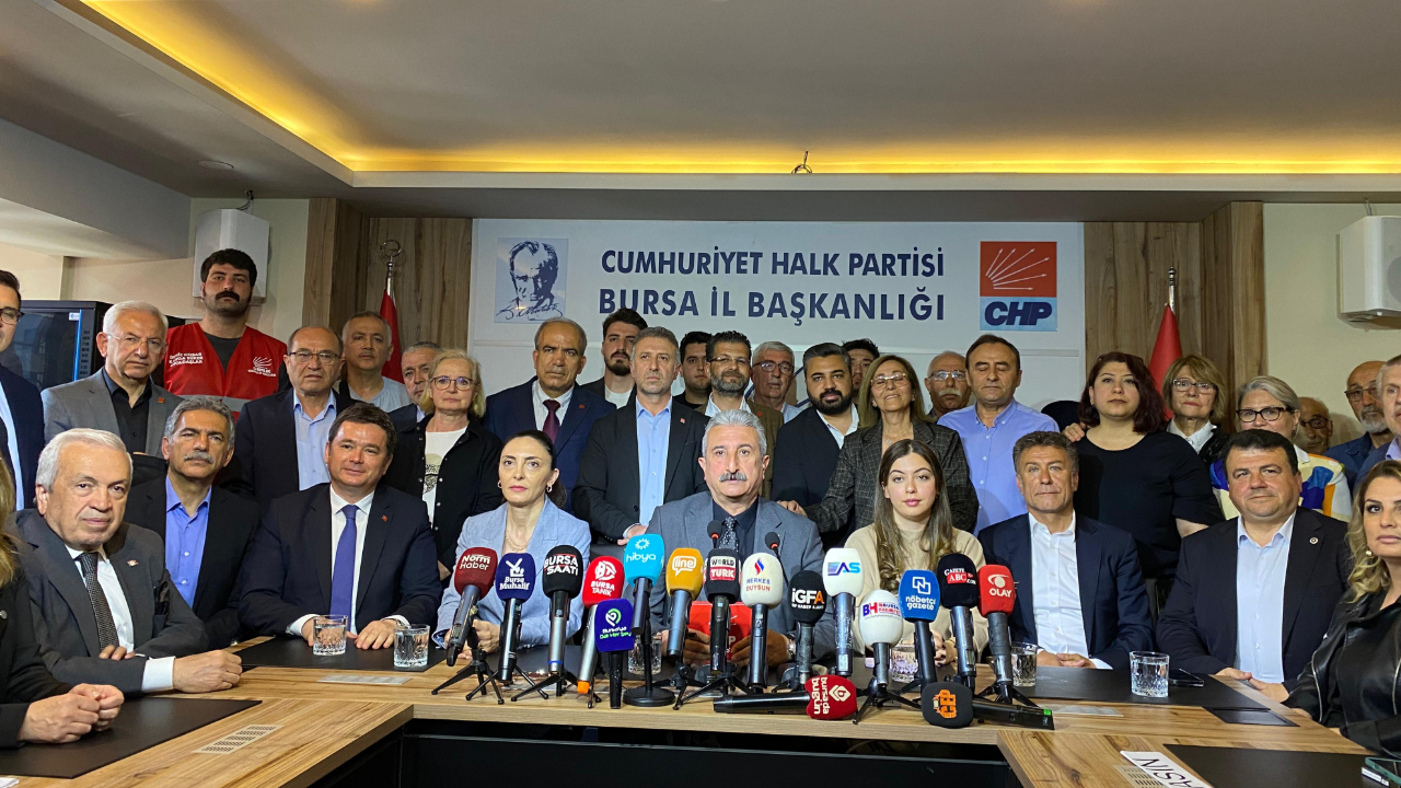 CHP Bursa'dan Özgür Özel'e yapılan saldırıya sert tepki!