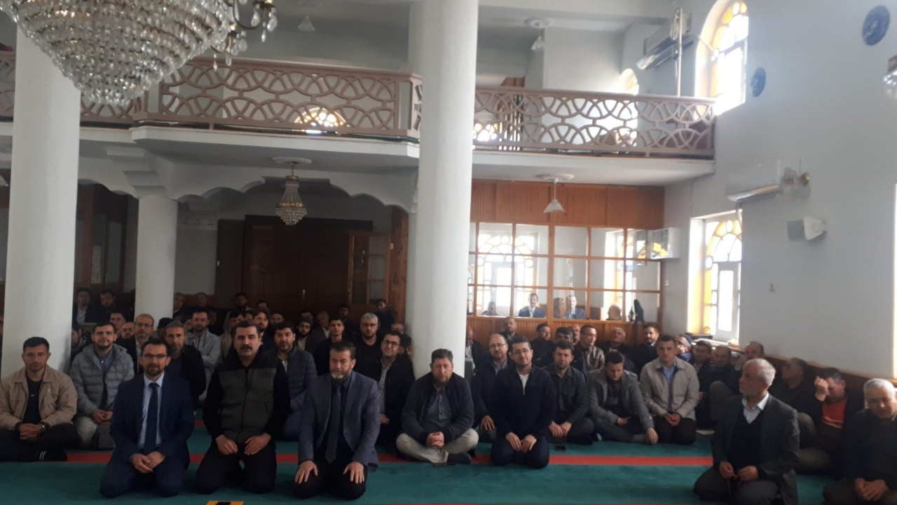 Bursa'da cami cemaati orman yangınlara karşı bilgilendirildi