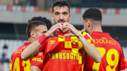 Göztepe'de Kubilay fileleri havalandırdı