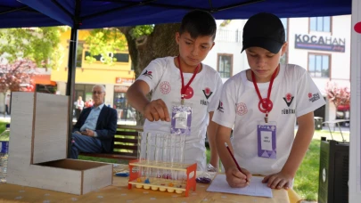 Sındırgı'da bilim fuarı düzenlendi