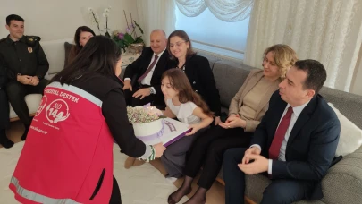Şehit Astsubay Nejdet Aydoğdu'nun kızına doğum günü sürprizi