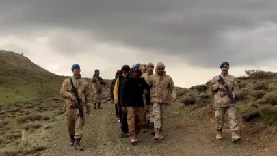 Erzurum'da 62 düzensiz göçmen yakalandı