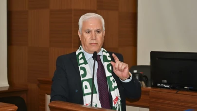 Başkan Mustafa Bozbey vefatının 12. yılında İbrahim Yazıcı'yı andı