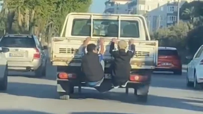 Bursa trafiğinde tehlikeli anlar!
