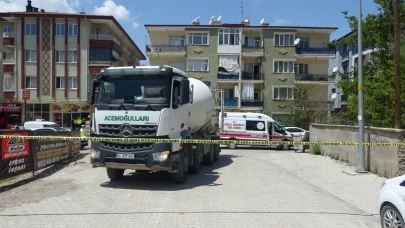 Malatya'da beton mikseri dehşeti