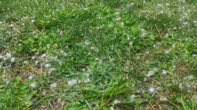 Karabük'te dolu yağışı hayatı olumsuz etkiledi
