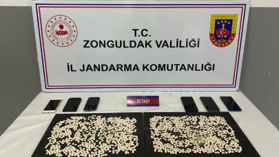 Zonguldak'ta uyuşturucu operasyonunda 4 tutuklama