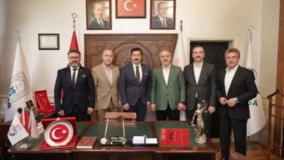 Alinur Aktaş'tan Yenişehir Belediye Başkanı Özel'e ziyaret