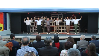 Vagon Sahne Uşak Tren Garı'nda perdelerini açtı