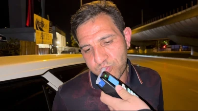 Bursa'da alkollü sürücüden ilginç diyaloglar