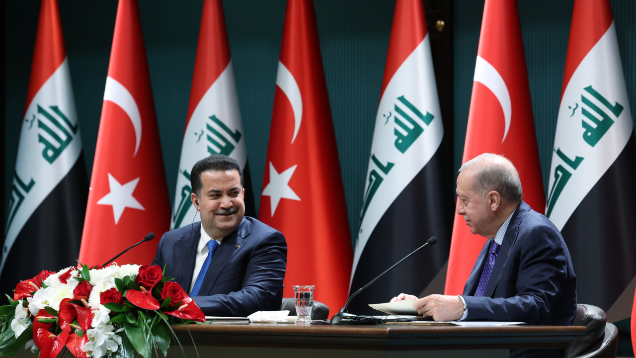 Cumhurbaşkanı Erdoğan Irak Başbakanı Sudani ile buluştu