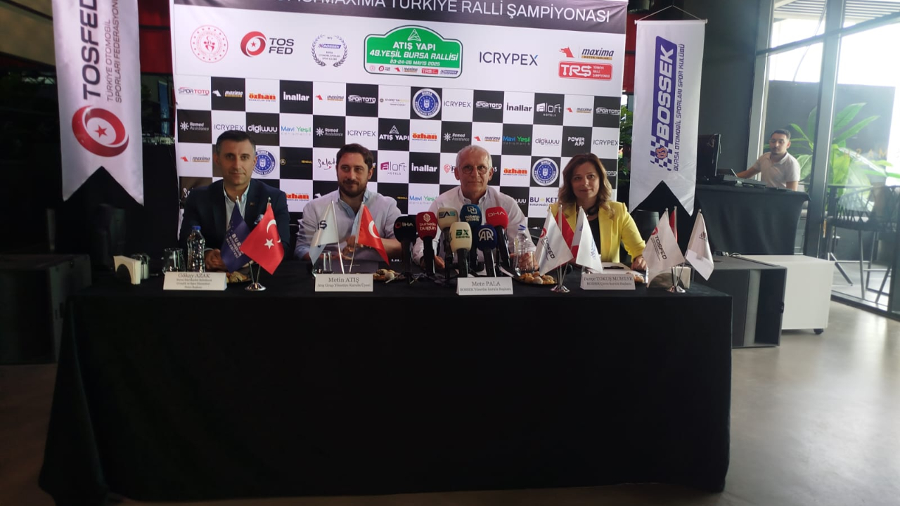 49. Yeşil Bursa Rallisi'ne geri sayım başladı