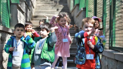 Minikler Evcil Hayvan Parkı’nı gezdi