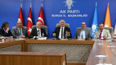 AK Parti Genel Başkan Vekili Ala'dan AK Parti Bursa'ya ziyaret!