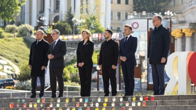 Avrupalı liderler Ukrayna'da