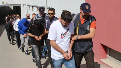 Adana merkezli 20 ilde Kayhanlar suç örgütüne operasyon! 55 tutuklama