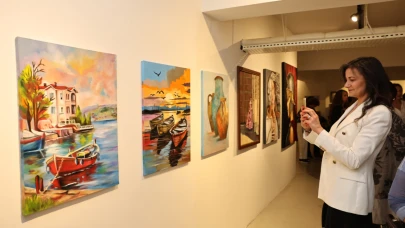 Nilüfer’de yetişkinlerin sergisi izlenime açıldı
