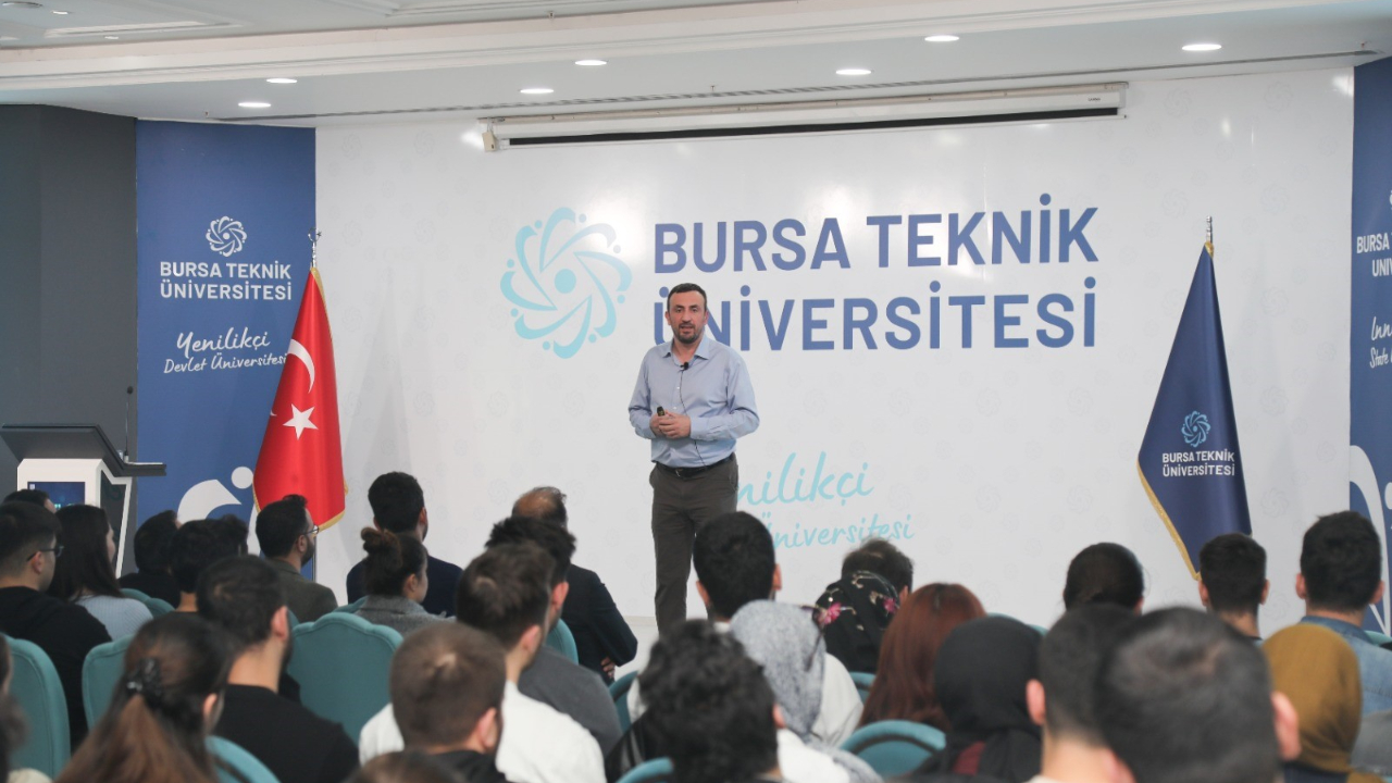 BTÜ Konuşmaları’nın konuğu Prof. Dr. Mehmet Burçin Ünlü oldu