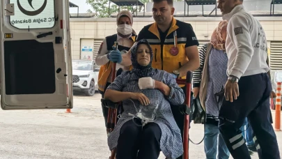 Bursa'da elini makineye kaptıran işçi yaralandı