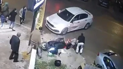 Bursa'da otomobil ile motosiklet çarpıştı: 1 yaralı