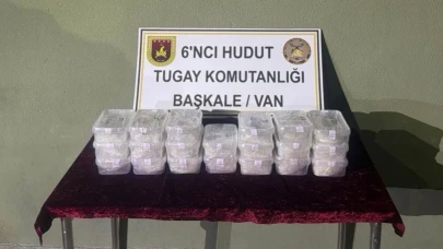 Van'da 22 kilo uyuşturucu ele geçirildi