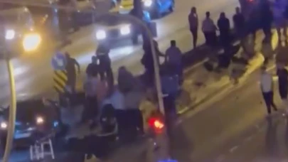 Mersin'de iki otomobil çarpıştı! 10 yaralı