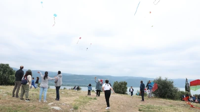 Nilüfer Uçurtma Şenliği renkli görüntülere sahne oldu