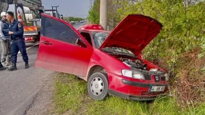 Elazığ’da trafik kazası: 2 yaralı