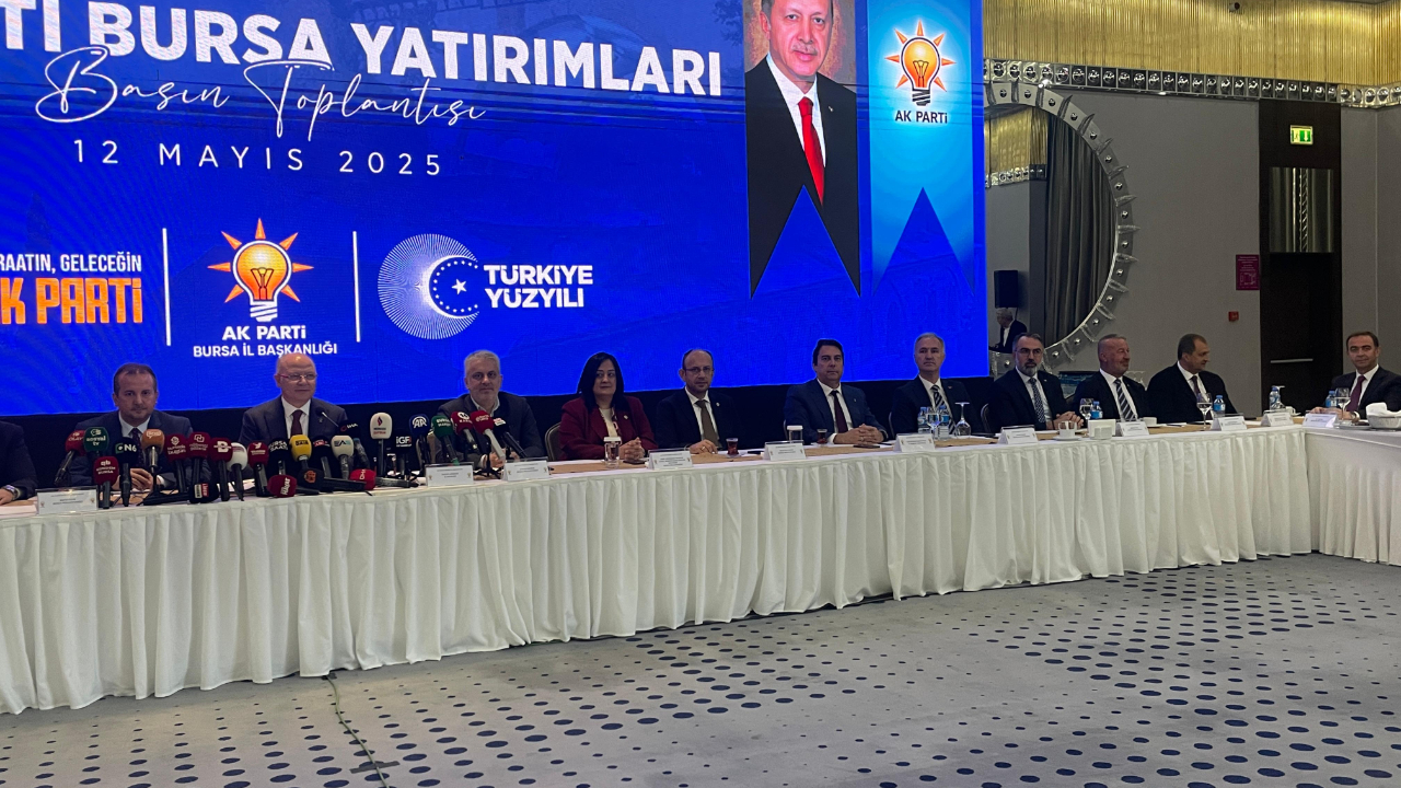 AK Parti’den Bursa’ya yatırım ve proje sunumu