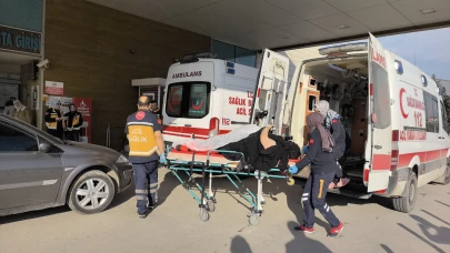 Bursa'da otomobil ile motosiklet çarpıştı! 2 yaralı