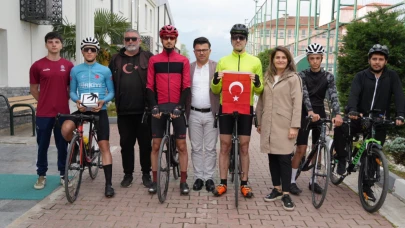 Selanik’ten gelen bayrak ve toprak Düzce’ye ulaştı