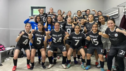 Körfez Kadın Futbol takımı çeyrek finalde