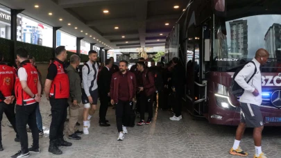 Trabzonspor kafilesi Gaziantep’te