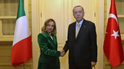 Cumhurbaşkanı Erdoğan İtalya Başbakanı Meloni ile görüştü