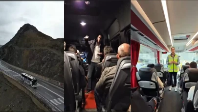 Hakkari'deki otobüslerde sivil polis denetimi