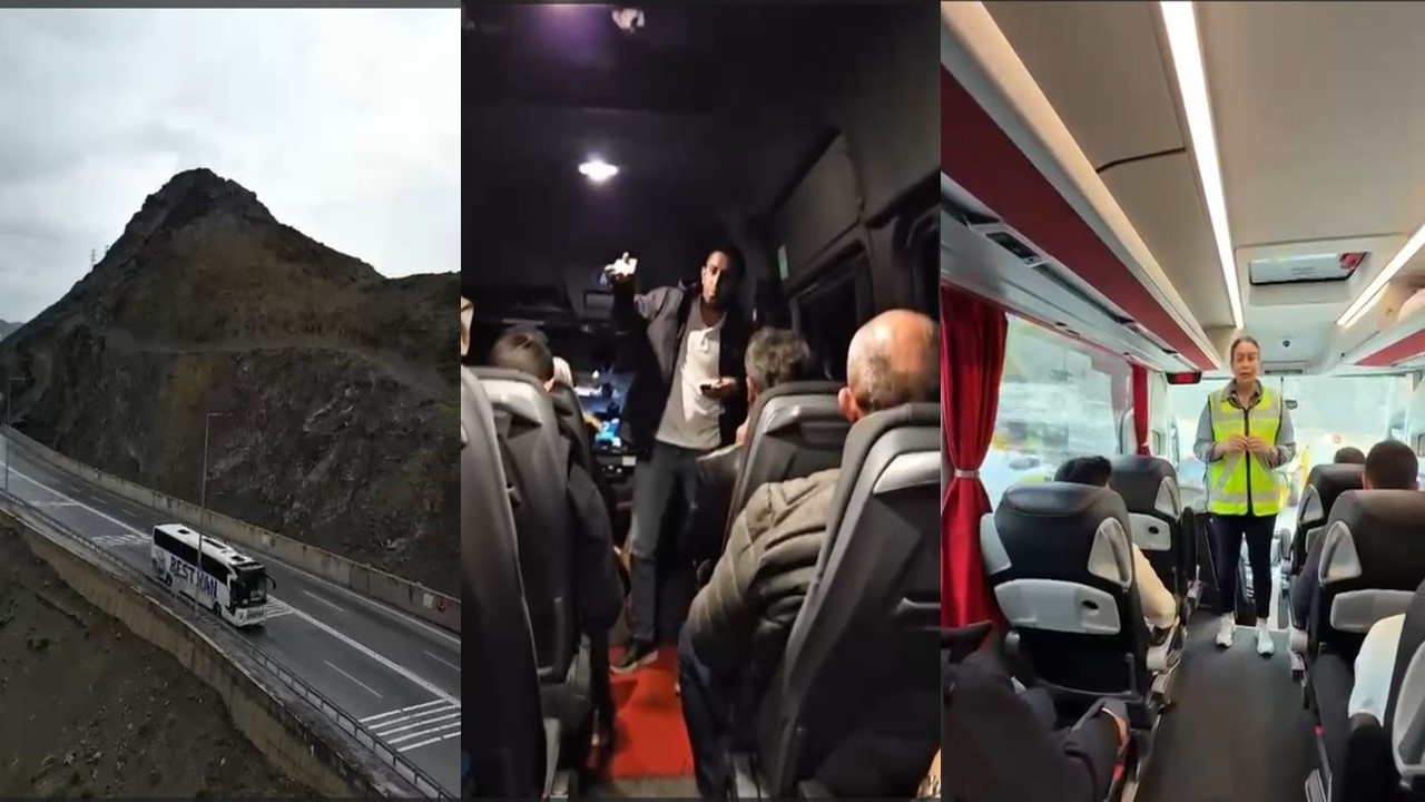 Hakkari'deki otobüslerde sivil polis denetimi