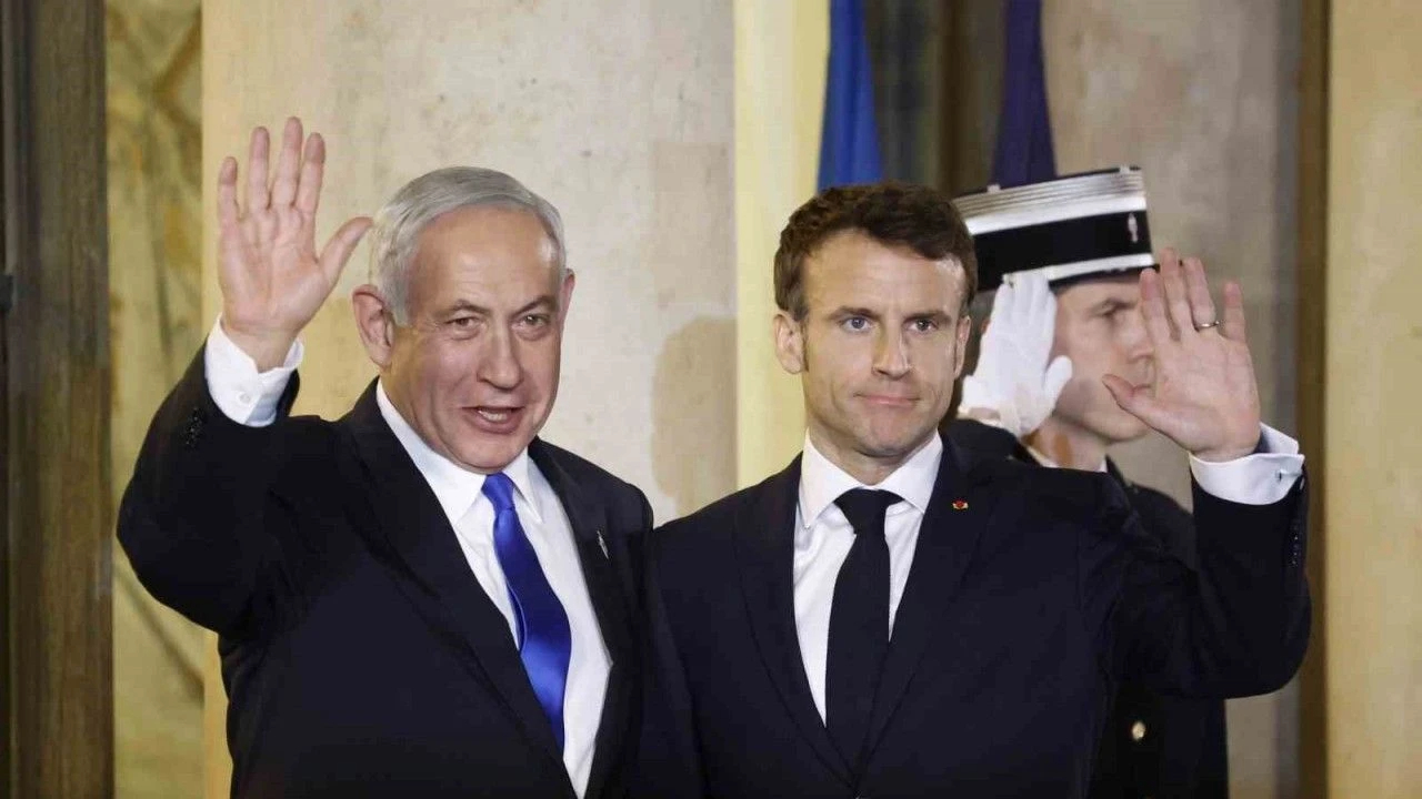 Macron’dan Netanyahu’ya tepki!