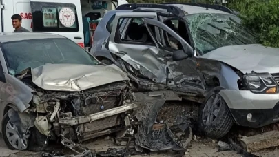Belen'de trafik kazası: 2 yaralı