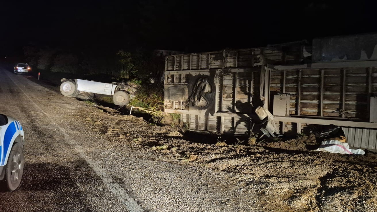 Adıyaman-Malatya karayolunda tek taraflı trafik kazası: 1 yaralı