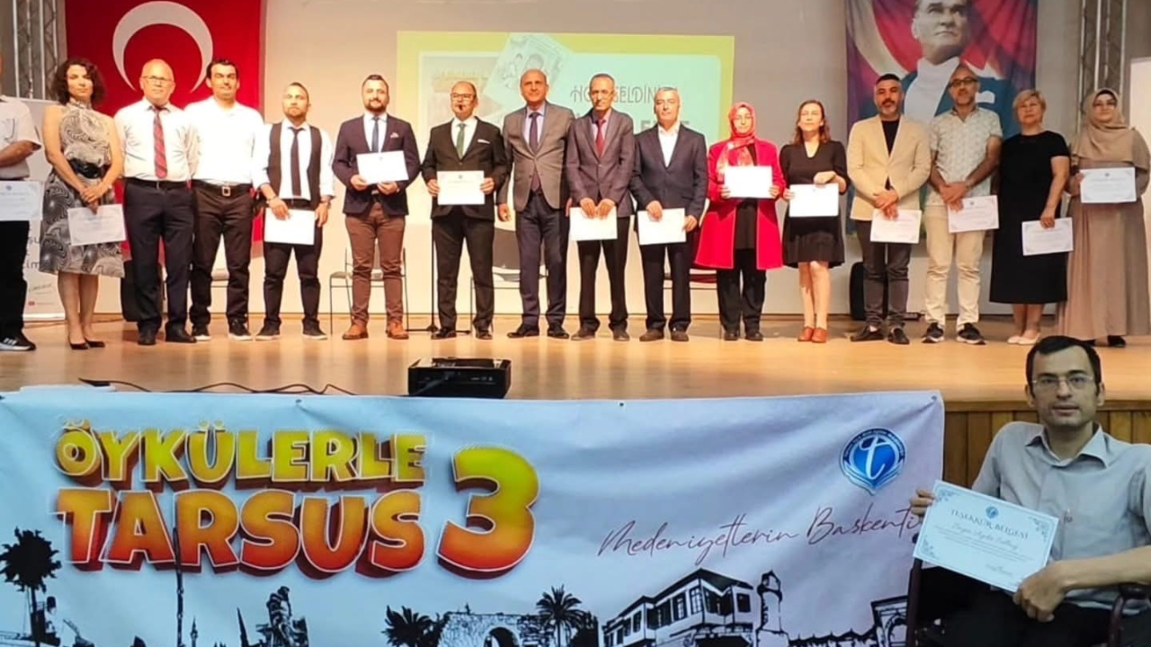 Öğretmenlerden 'Öykülerle Tarsus-3' kitabı