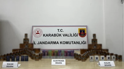 Karabük'te kaçak sigara operasyonu