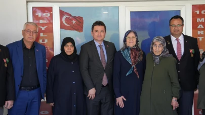 Başkan Aydın şehit aileleri ve gazilerle bir araya geldi