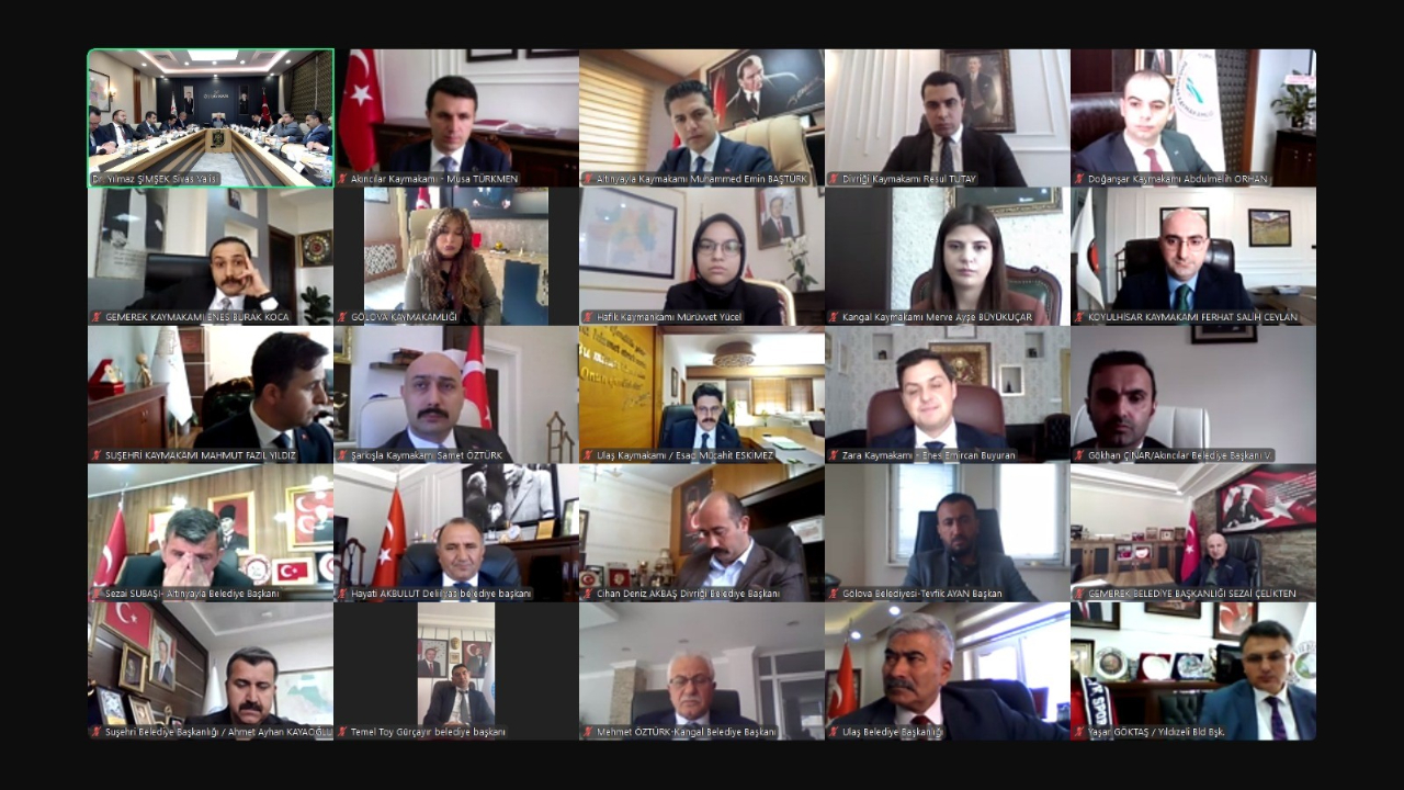 Sivas'ta Hayvanları Koruma Kurulu toplandı