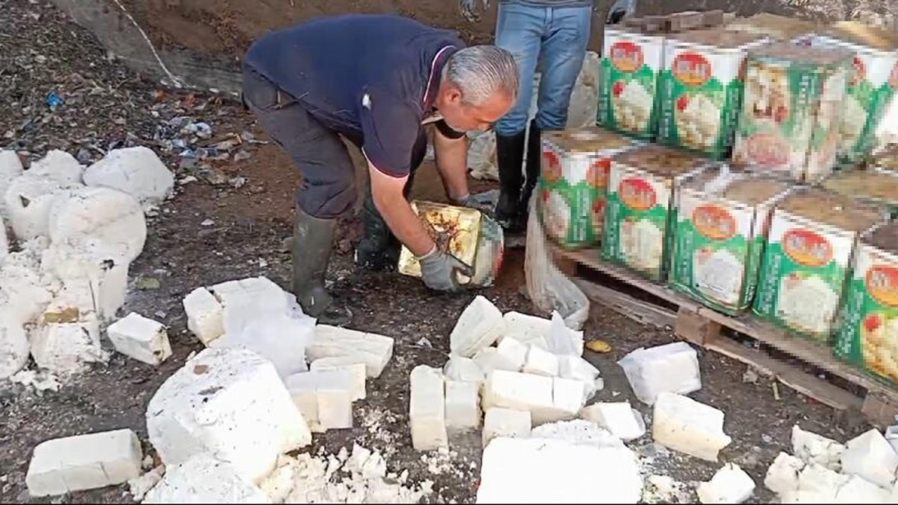 İzmir'de iki soğuk hava deposunda tonlarca ürünü ele geçirildi